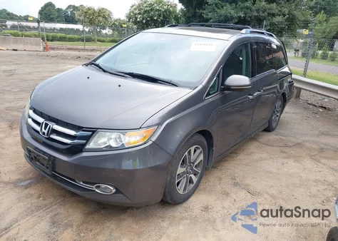 2015 Honda Odyssey Touring/Touring Elite из США, поврежденный, VIN 5FNRL5H92FB040458